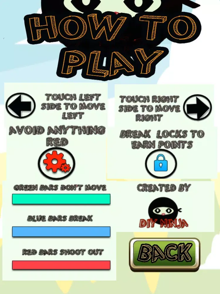 Ninja Obstacle Bounce iPad 應用截圖