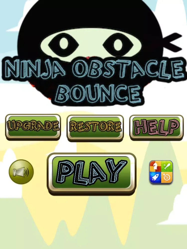 Ninja Obstacle Bounce iPad 應用截圖