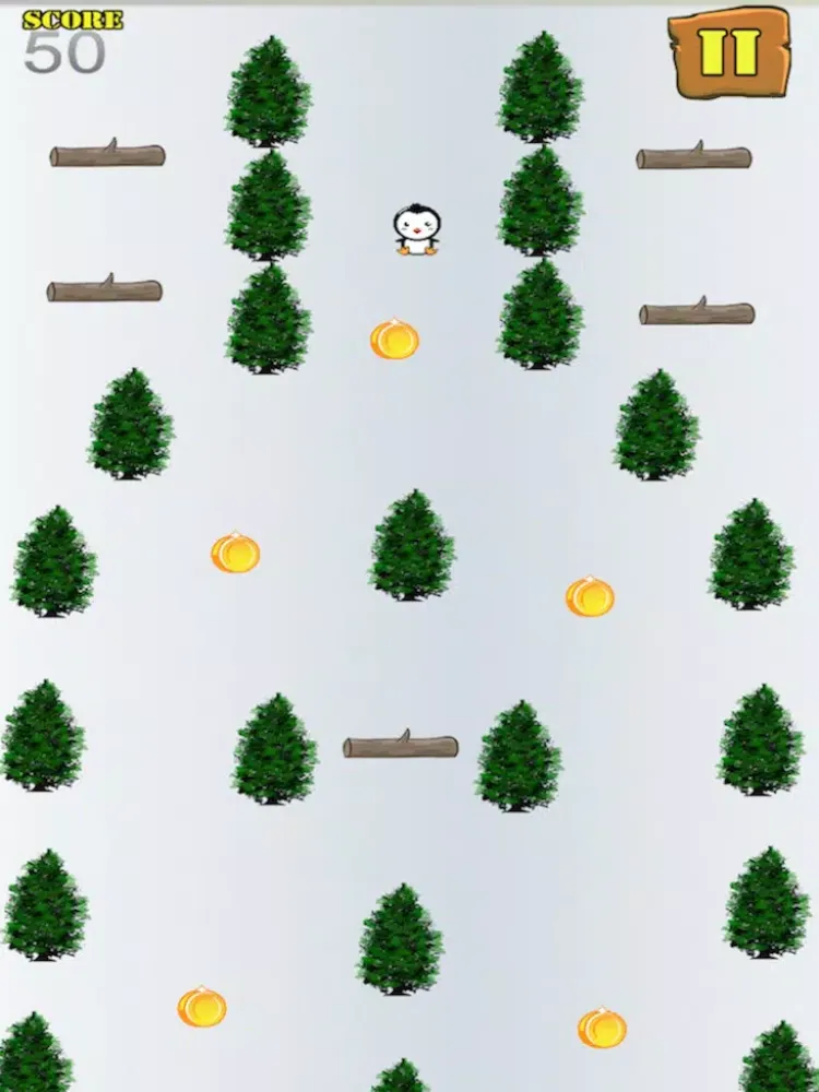 Alpine Penguin Ski Escape iPad 应用截图