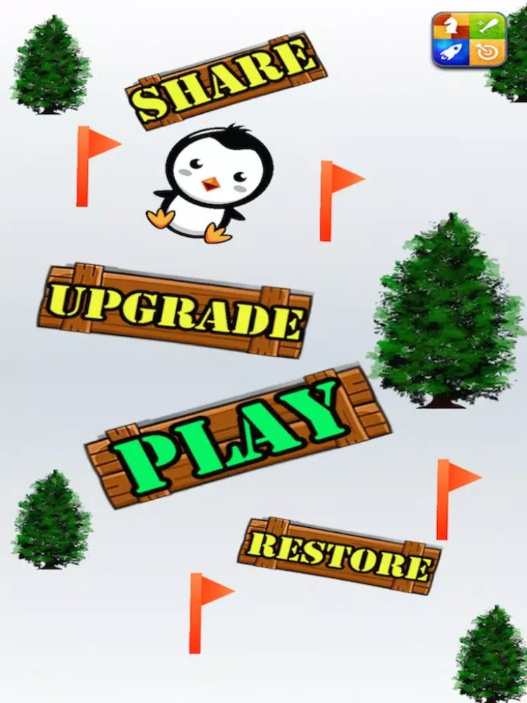 Alpine Penguin Ski Escape iPad 应用截图