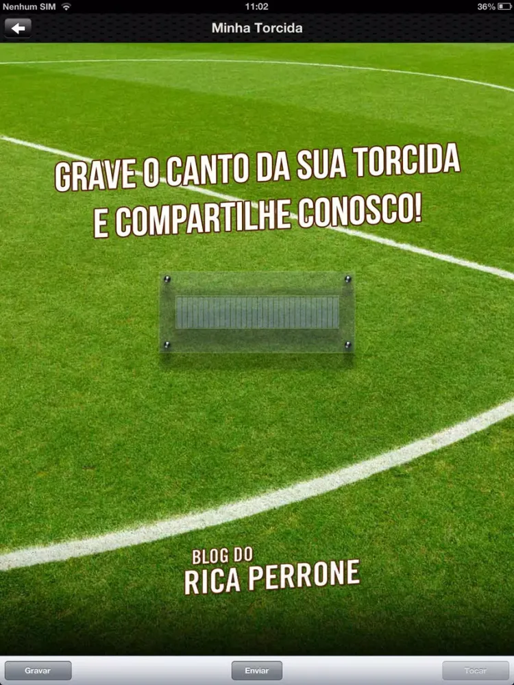 Zrzuty ekranu Rica Perrone iPad 