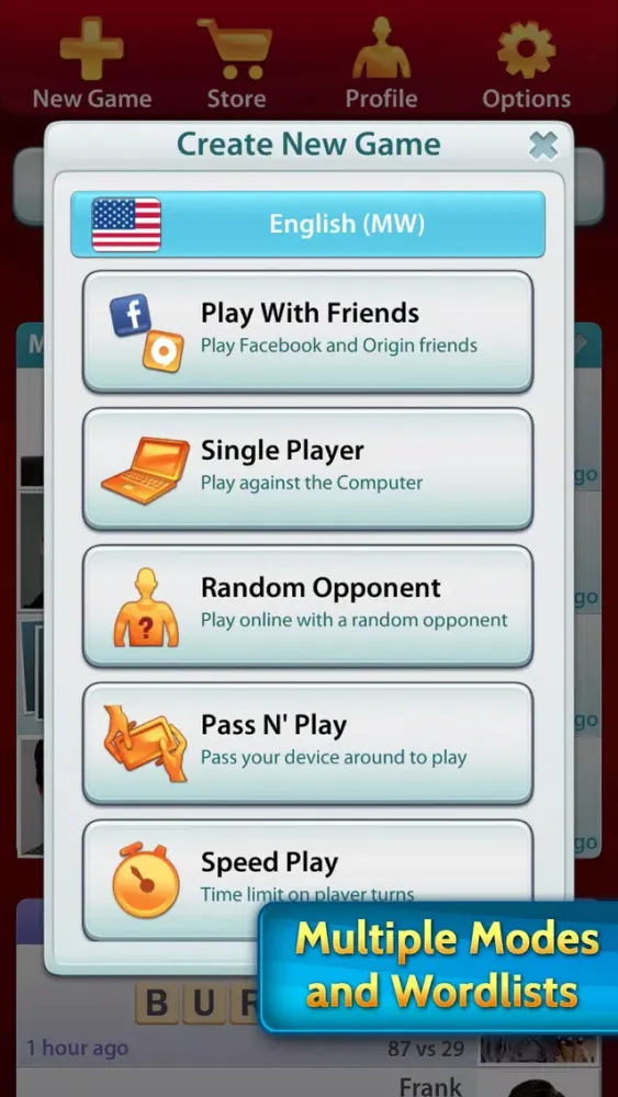 SCRABBLE Premium Screenshots