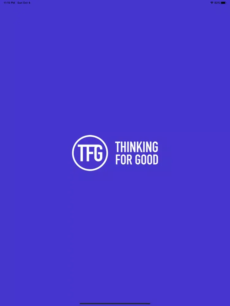 Zrzuty ekranu Thinking For Good iPad 