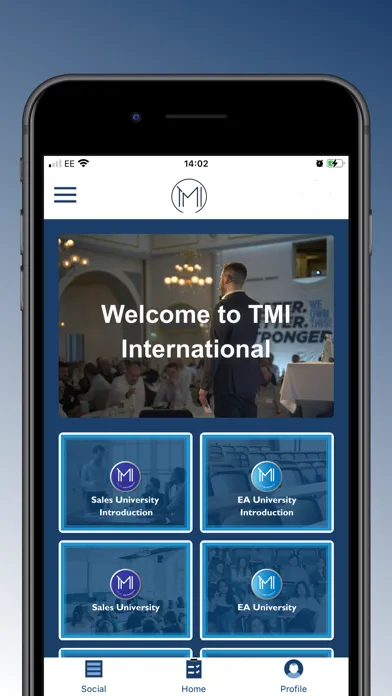 Tangkapan skrin Tony Morris International
