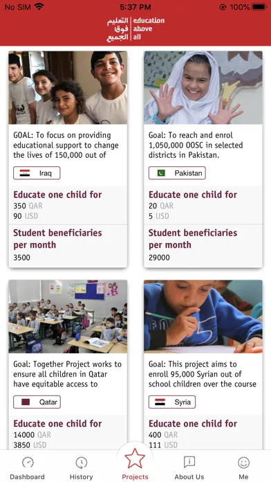 Education Above All Screenshots