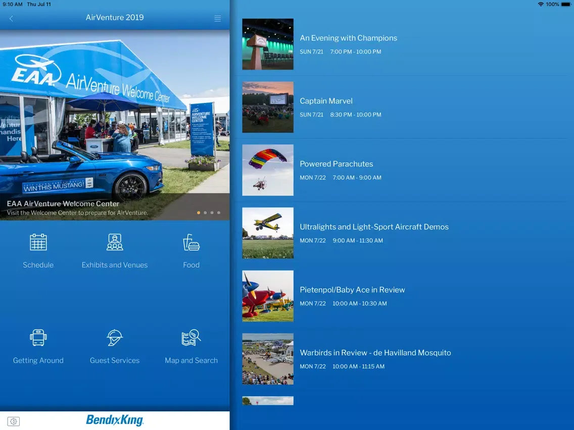 تصاویر EAA AirVenture Oshkosh 2019 iPad 