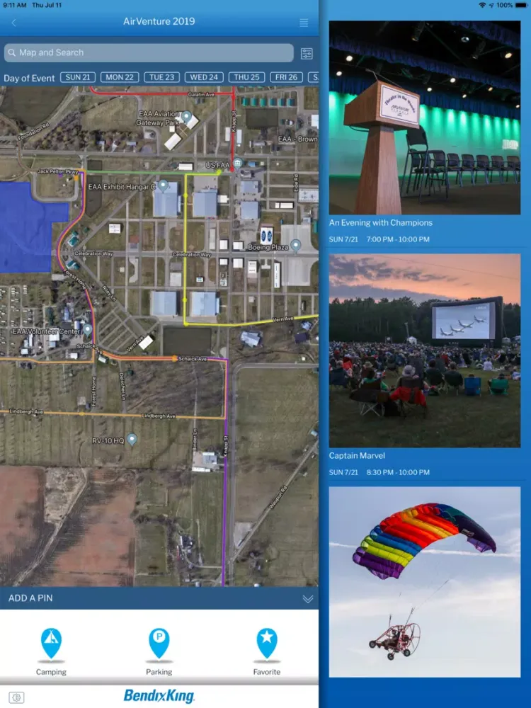 تصاویر EAA AirVenture Oshkosh 2019 iPad 