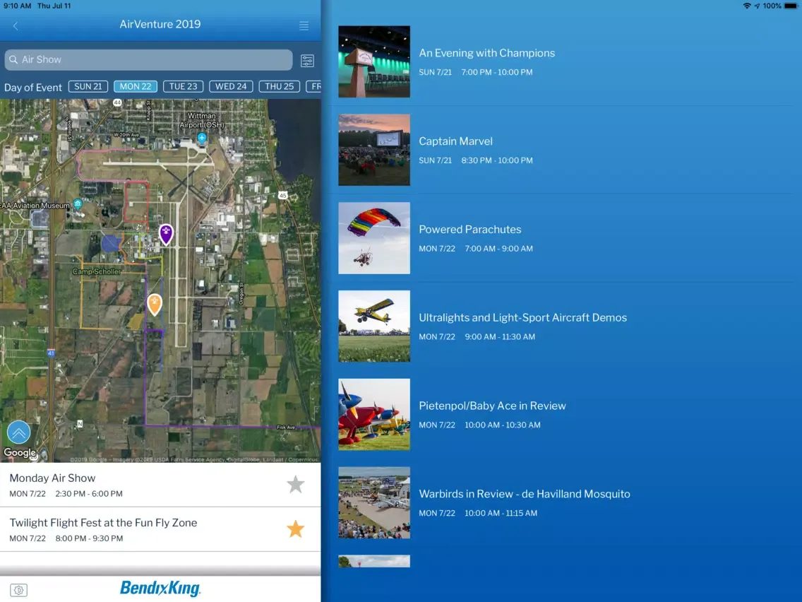تصاویر EAA AirVenture Oshkosh 2019 iPad 