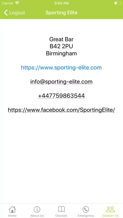 Sporting Elite سکرین شاٹس
