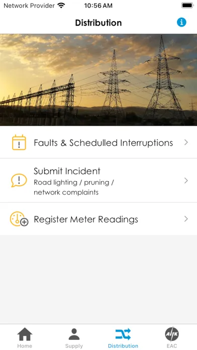 Zrzuty ekranu EAC mobile App