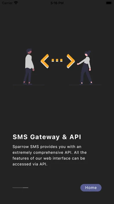 Sparrow sms Screenshots