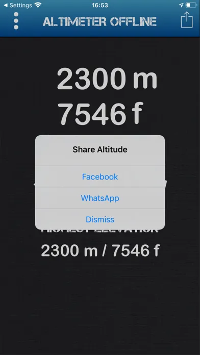 Capturas de pantalla de Altimeter Offline