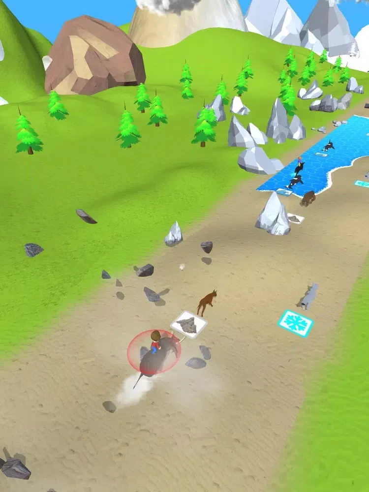 Capturas de pantalla de Animal Rider iPad 