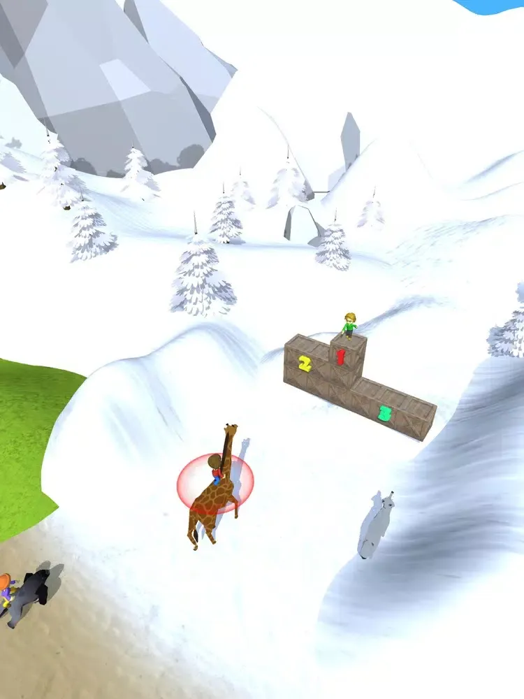 Capturas de pantalla de Animal Rider iPad 