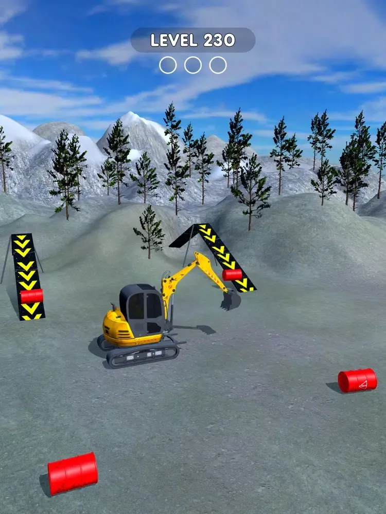 Zrzuty ekranu Excavator Run iPad 