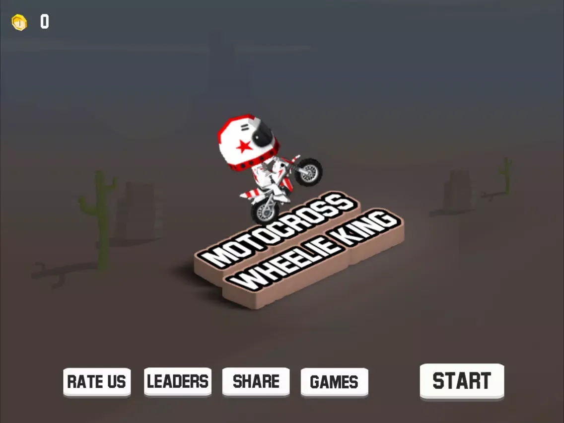 Motocross Wheelie King iPad  स्क्रीनशॉट
