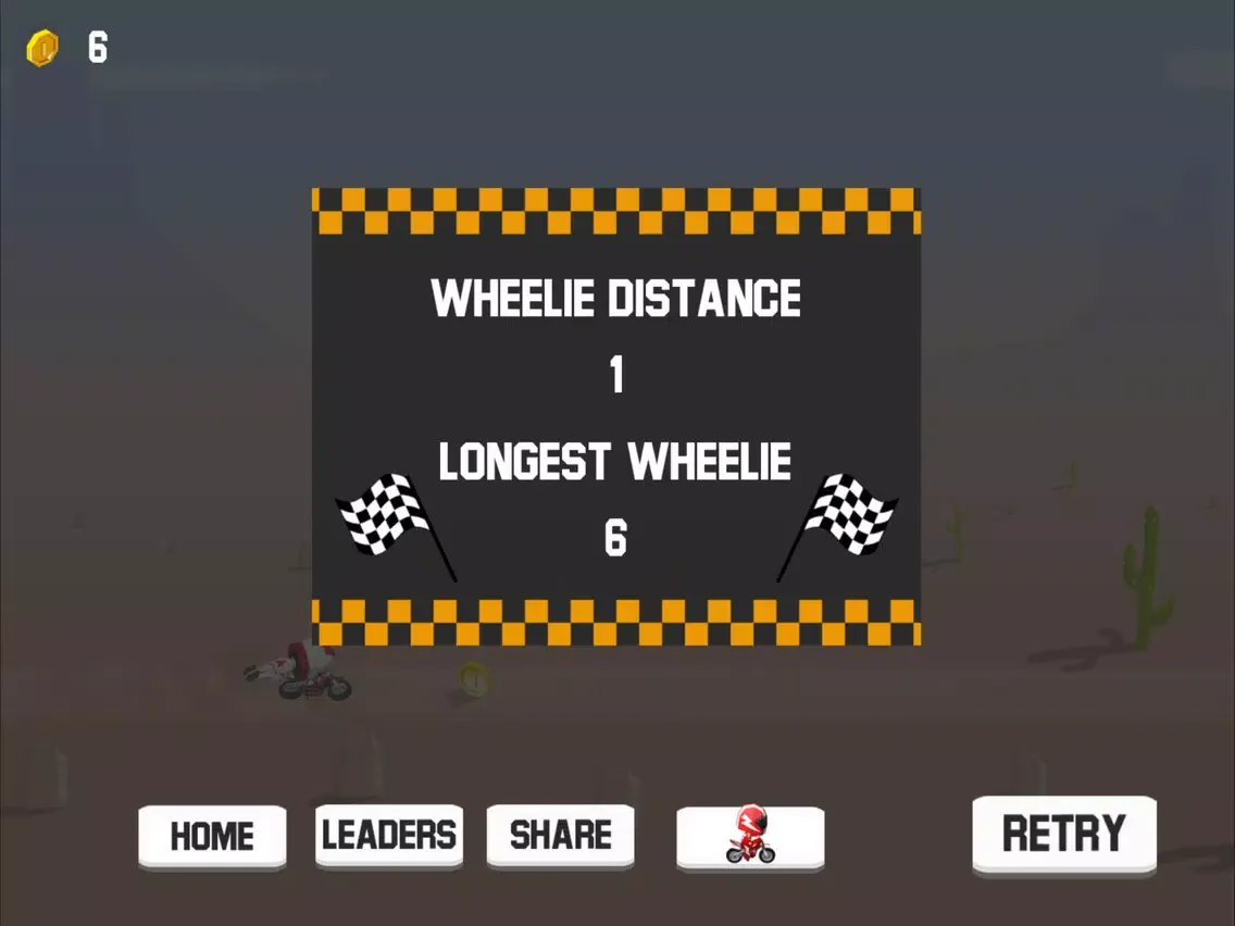 Motocross Wheelie King iPad  स्क्रीनशॉट