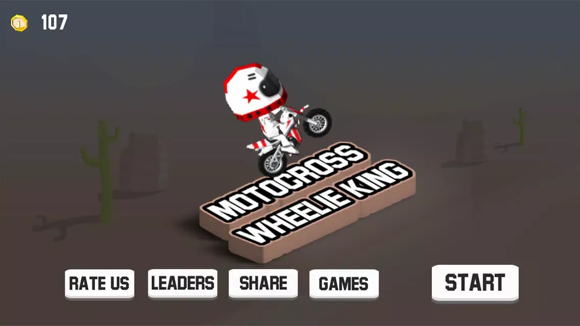 Motocross Wheelie King स्क्रीनशॉट