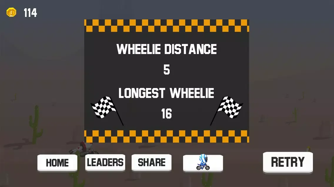 Motocross Wheelie King स्क्रीनशॉट