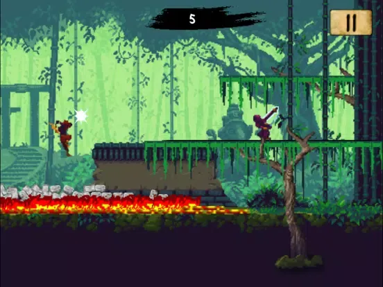 Ninja Scroller: The Awakening iPad  Screenshots