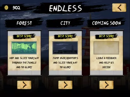 Ninja Scroller: The Awakening iPad  Screenshots