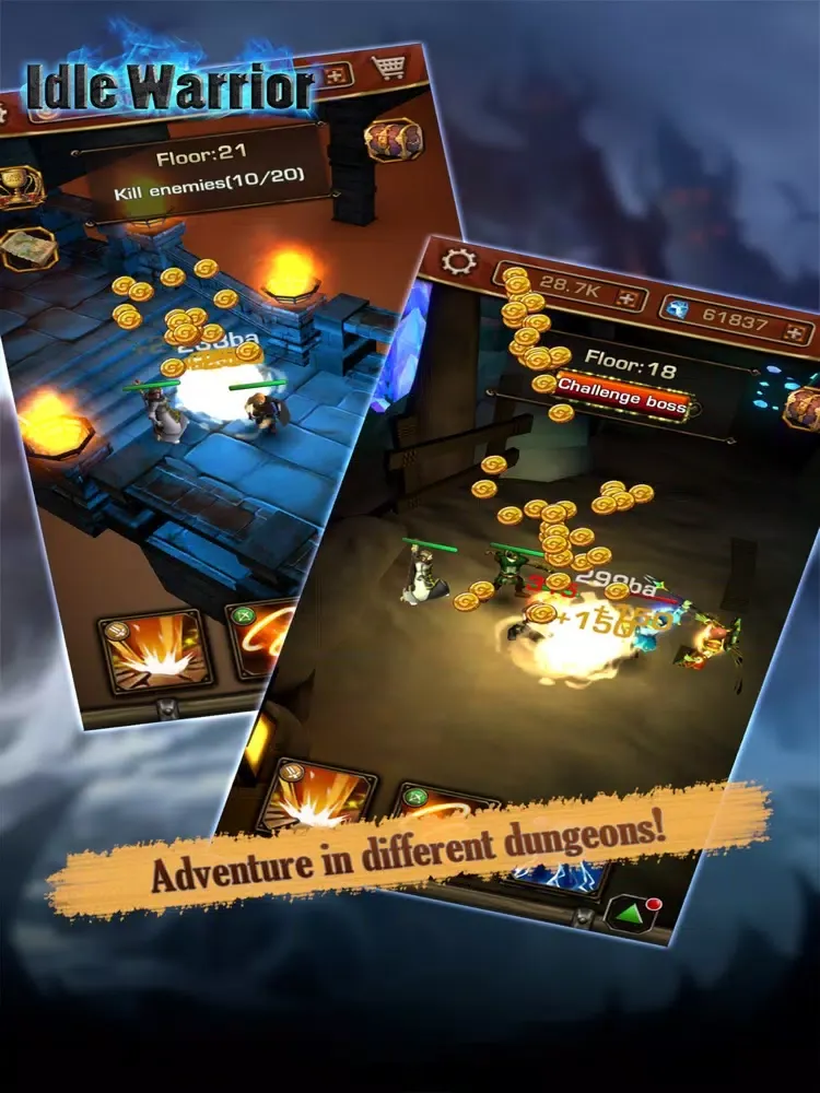 Idle Warrior-Auto chess game iPad  Ekran Görüntüleri