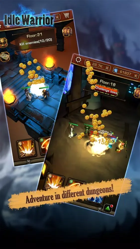 Idle Warrior-Auto chess game Ekran Görüntüleri