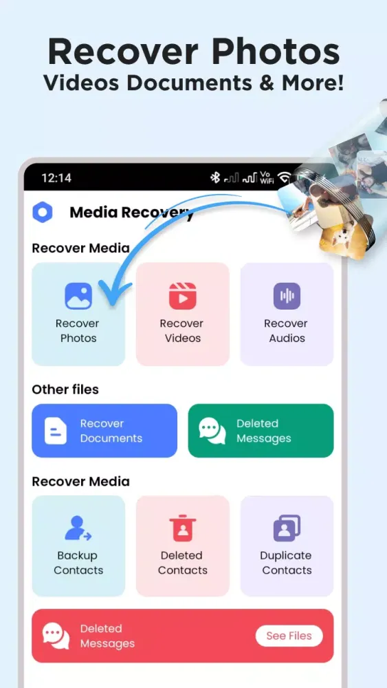 RestoreBin - Photo Recovery Screenshots