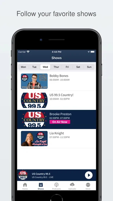 US Country 99.5 Screenshots
