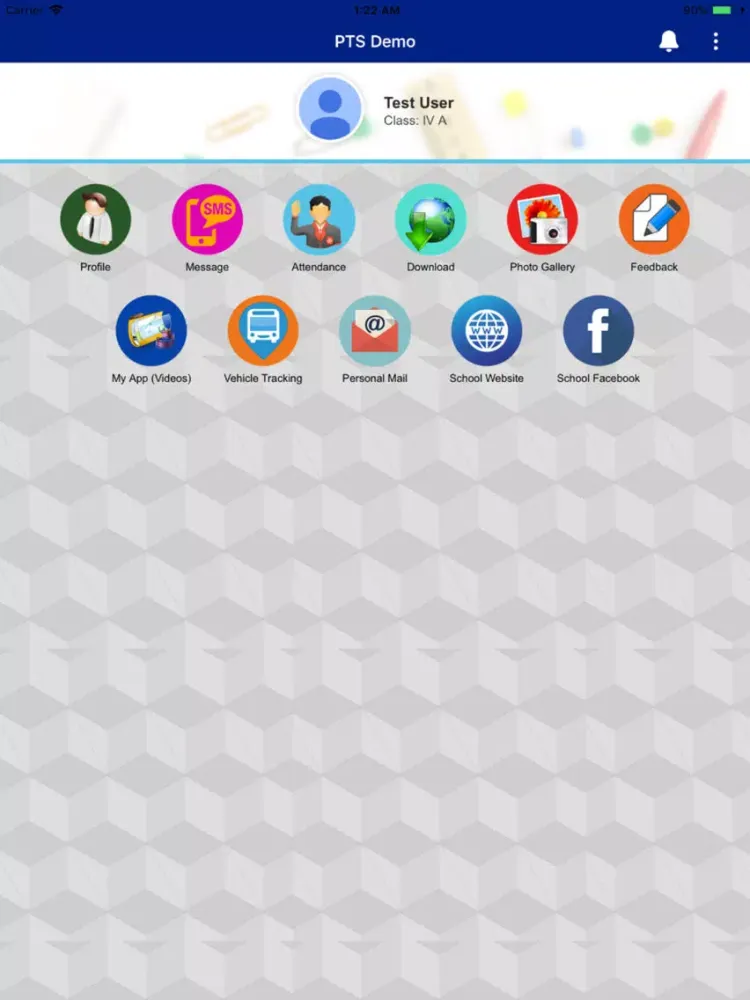 My PTS iPad 应用截图