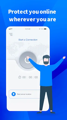 Tangkapan skrin Aman VPN—Secure&Fast VPN Proxy