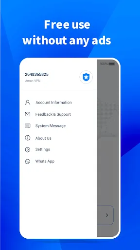Tangkapan skrin Aman VPN—Secure&Fast VPN Proxy