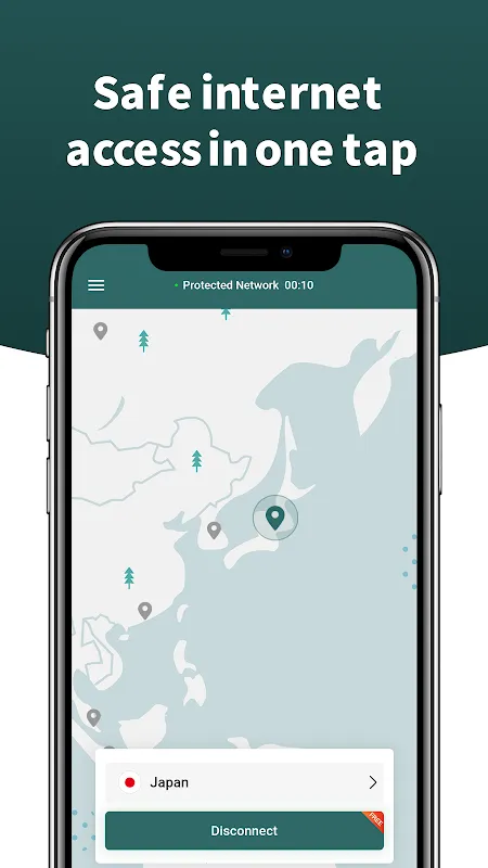 TomVPN سکرین شاٹس