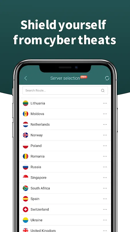 TomVPN سکرین شاٹس