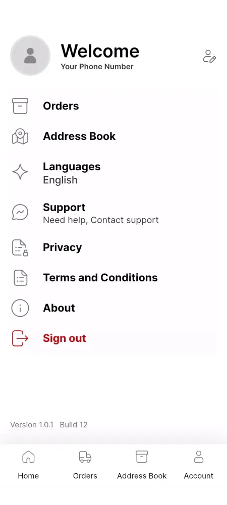 Eagle Post Customer Screenshots