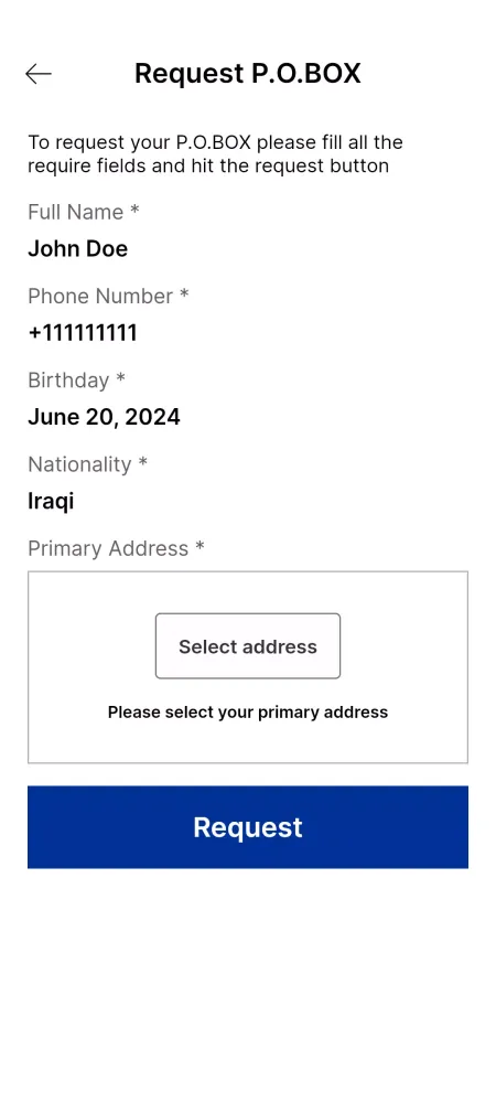 Eagle Post Customer Screenshots