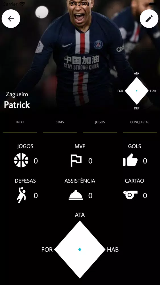 Tangkapan layar Vem pro fut