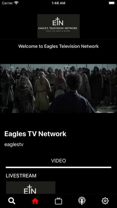 Capturas de pantalla de Eagles TV Network