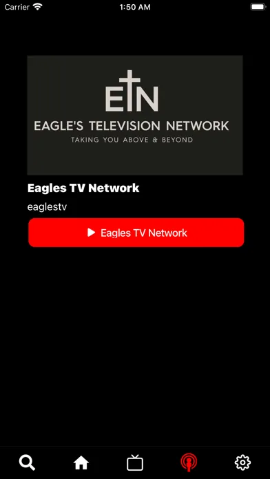 Capturas de pantalla de Eagles TV Network