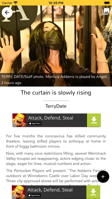 The Eagle Tribune 스크린샷