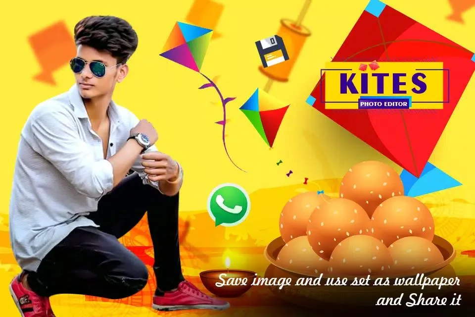 kite Photo Editor 2020 - kite Photo Frame Screenshots