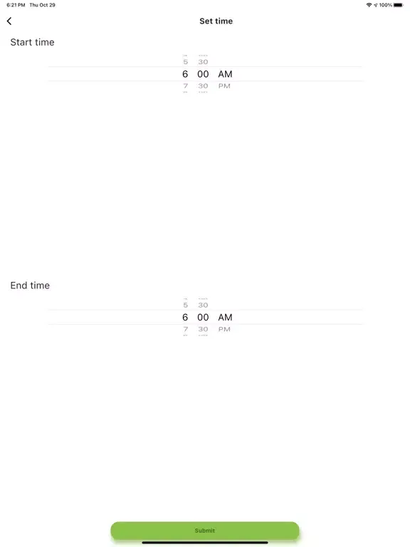 Capturas de pantalla de MoverUp for business iPad 
