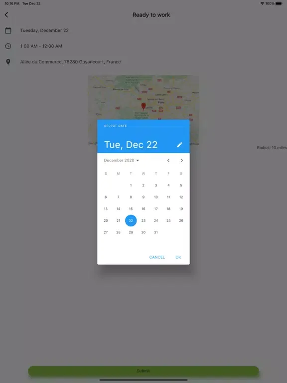 MoverUp for movers iPad  Ekran Görüntüleri