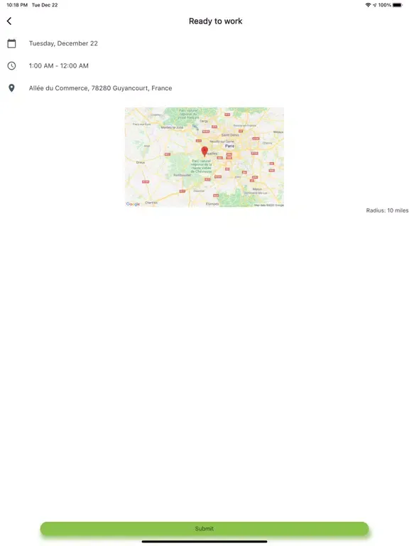 MoverUp for movers iPad  Ekran Görüntüleri