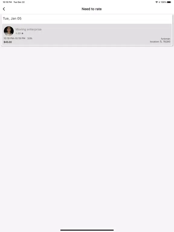 MoverUp for movers iPad  Ekran Görüntüleri