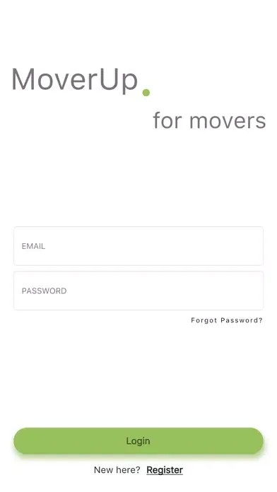 MoverUp for movers Ekran Görüntüleri