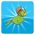 Flying Pilot Bird