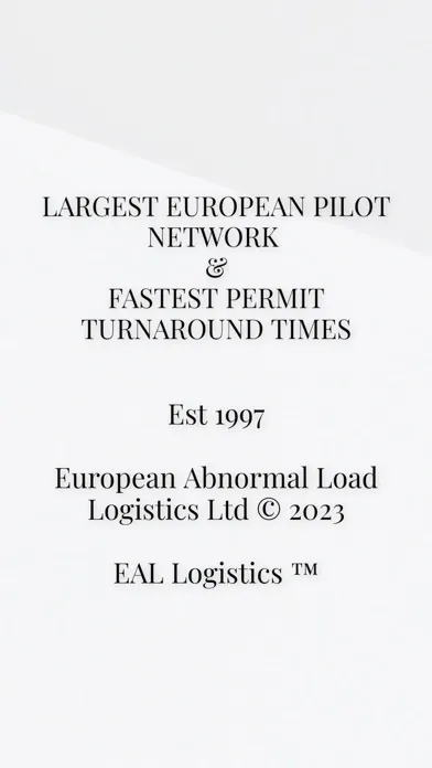 EAL Logistics Screenshots