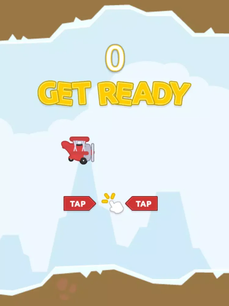 Capturas de pantalla de Flappy Tappy Plane iPad 