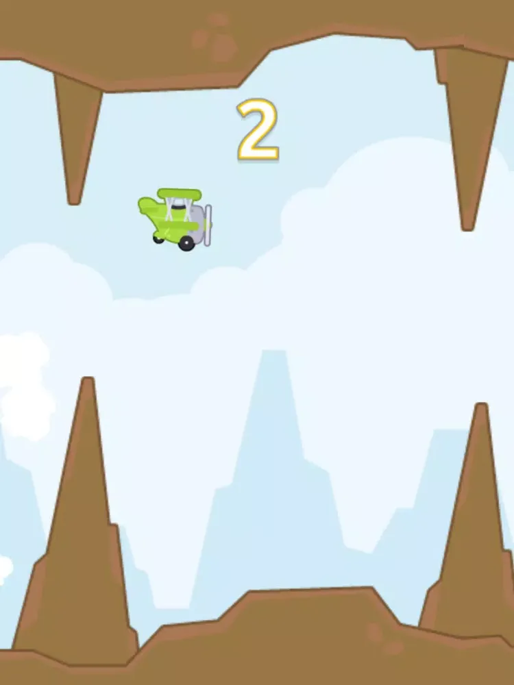 Capturas de pantalla de Flappy Tappy Plane iPad 